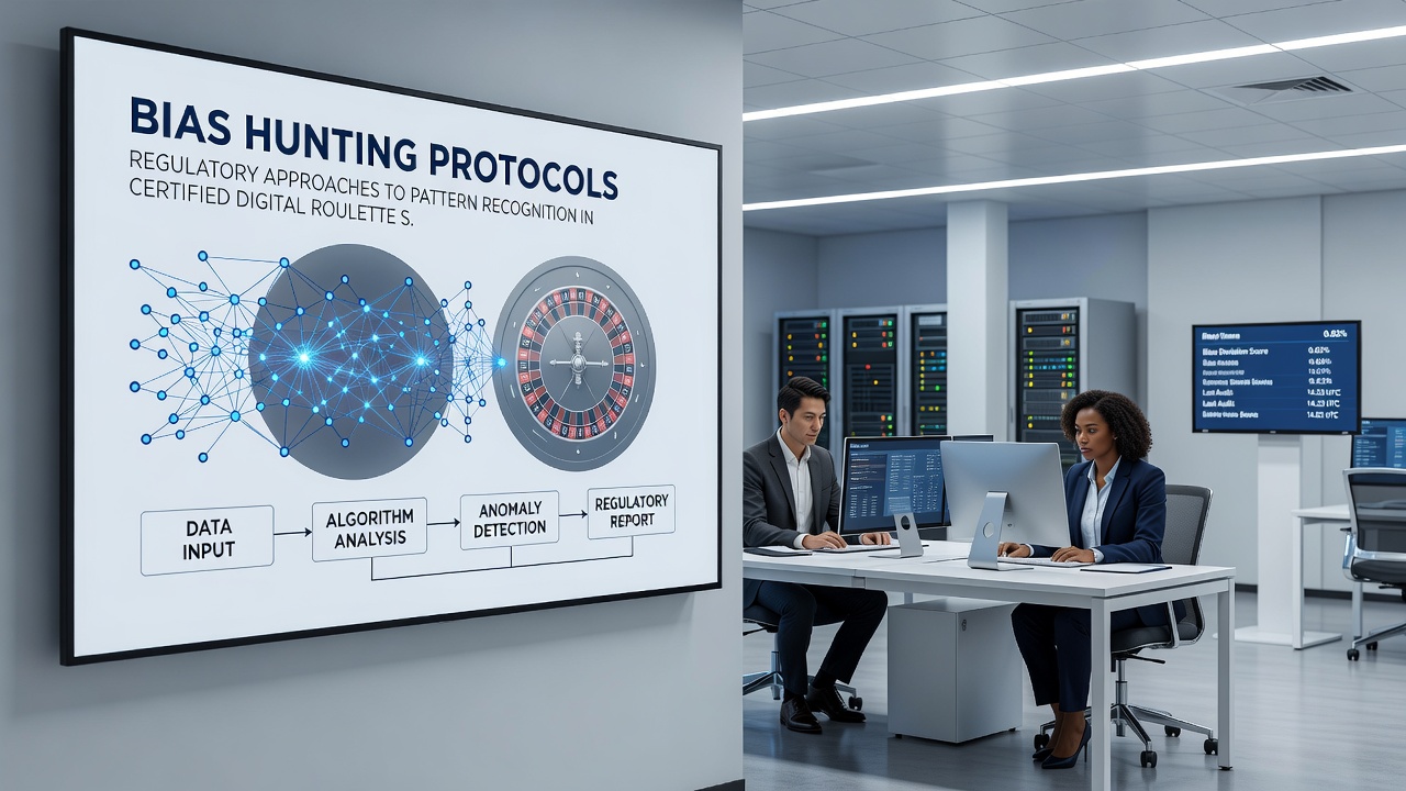 Technical analysis dashboard showing pattern recognition results for roulette RNG outputs