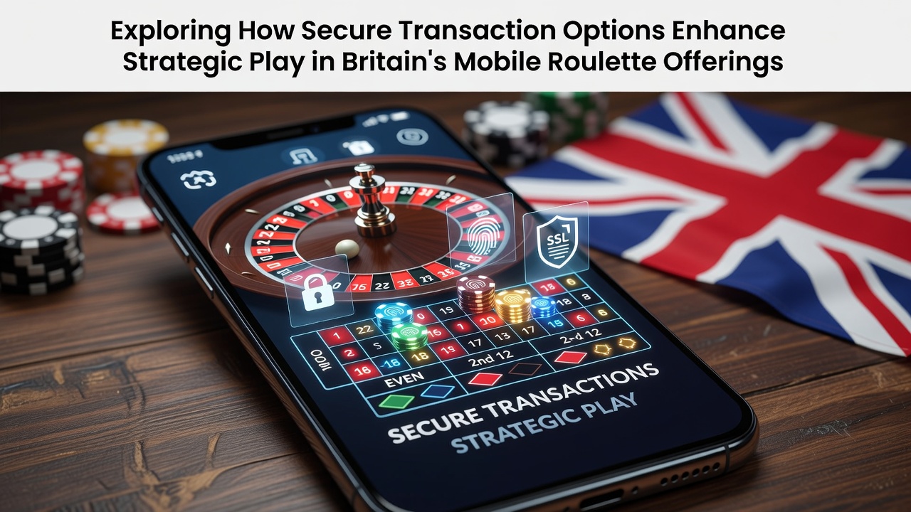 Mobile roulette interface displaying secure payment confirmation screen with encrypted transaction details