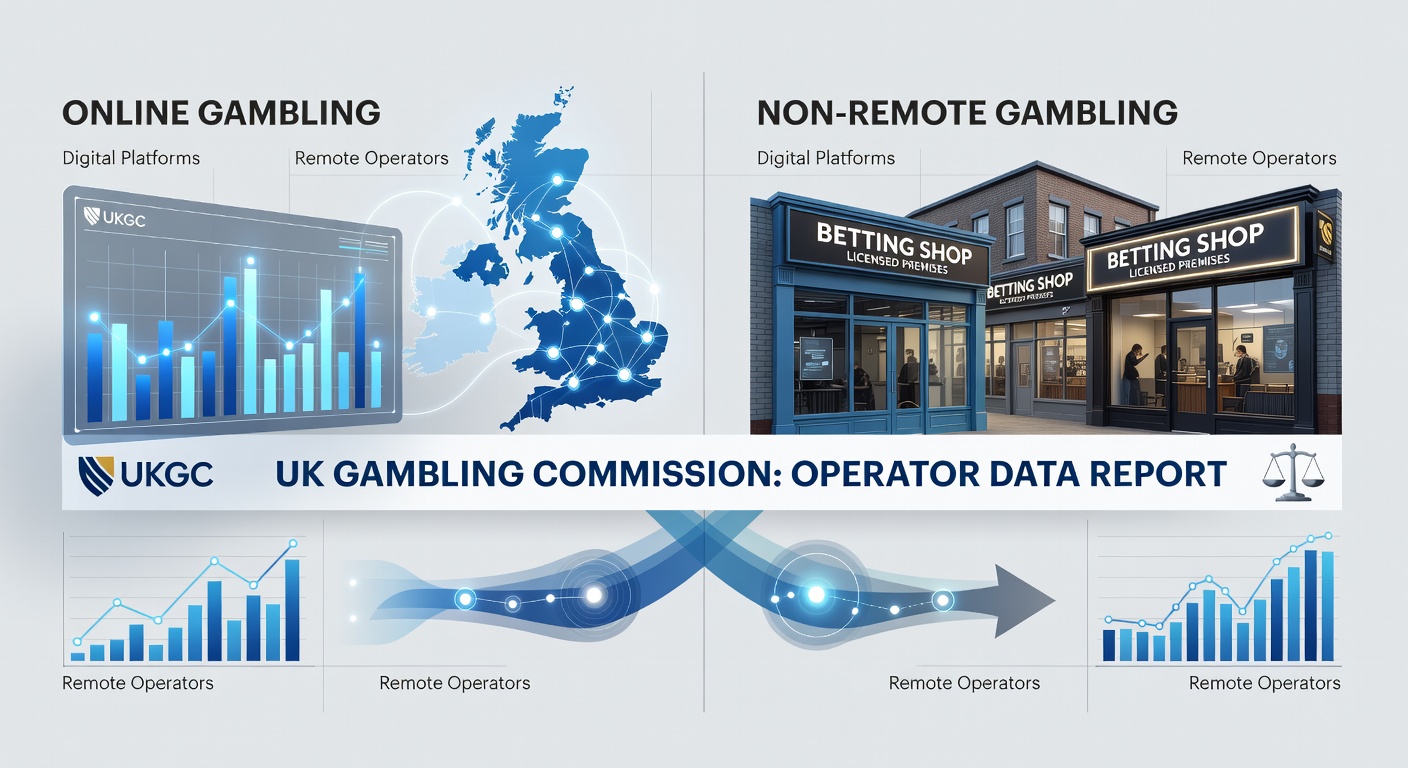 Visual representation of UK gambling yield comparisons between online slots and real event betting in Q3 2025 data
