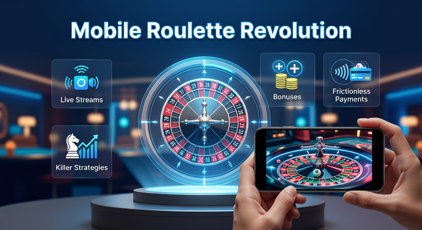Smartphone screen displaying a live roulette table with dealer and spinning wheel in high definition