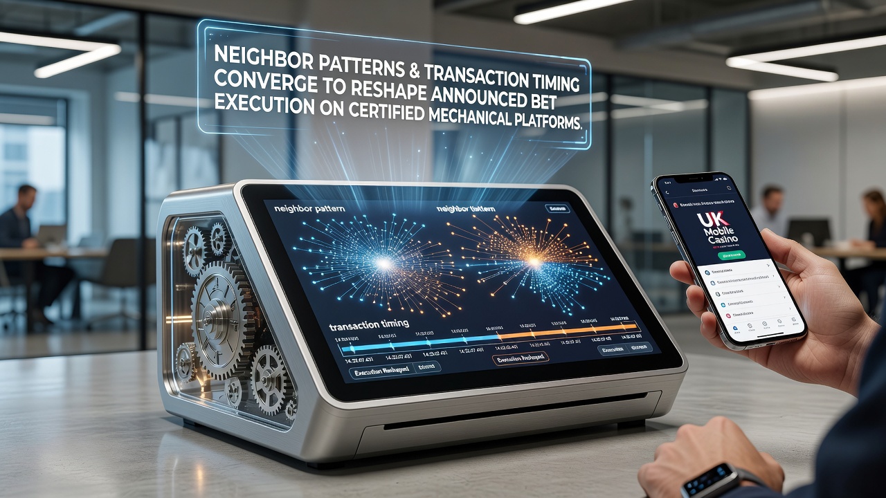 Certified mechanical roulette wheel integrated with mobile transaction interfaces in a British casino setting