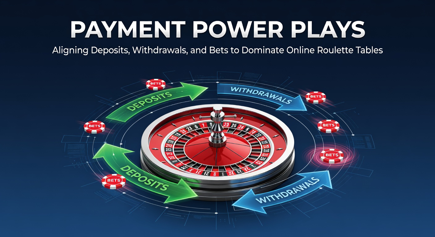 Digital roulette table interface showing deposit options, bet placements, and withdrawal buttons aligned on screen