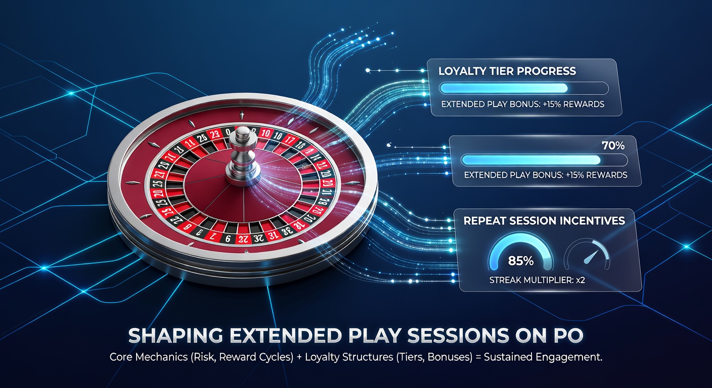 Player dashboard on a tablet displaying accumulated loyalty points, upcoming rewards, and active roulette table with real-time bet history