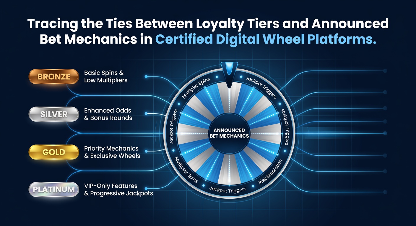 Digital roulette interface showing loyalty tier indicators alongside announced bet options on a certified wheel platform